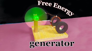 Free Energy || Fan Rotation coil by magnetic field || Experiment with magnet