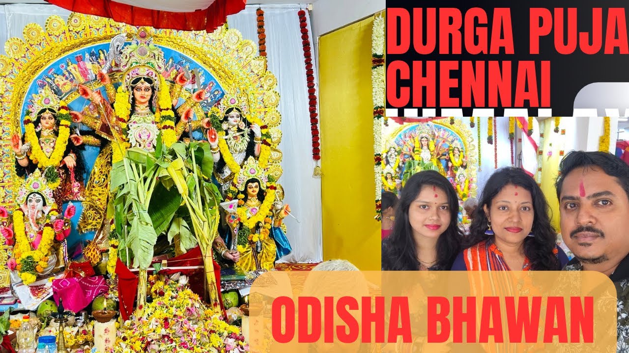 Durga Puja in Chennai 2024 | #durgapuja #chennai#pujavlog1