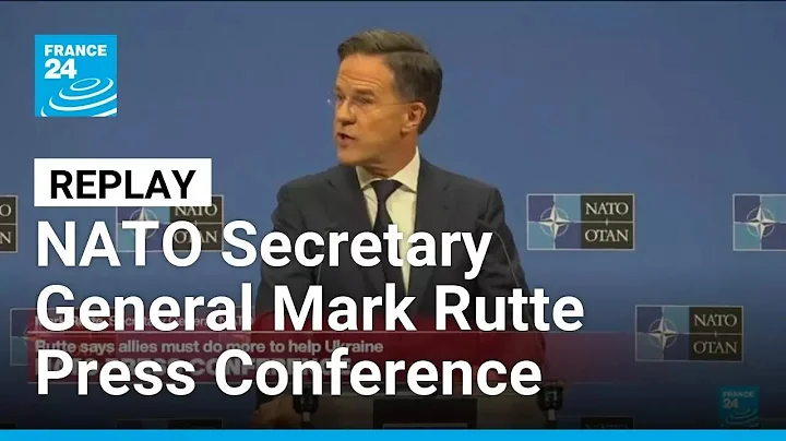 REPLAY: NATO Secretary General Mark Rutte Press Conference from Brussels • FRANCE 24 English