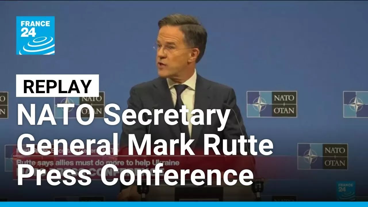 REPLAY: NATO Secretary General Mark Rutte Press Conference from ...