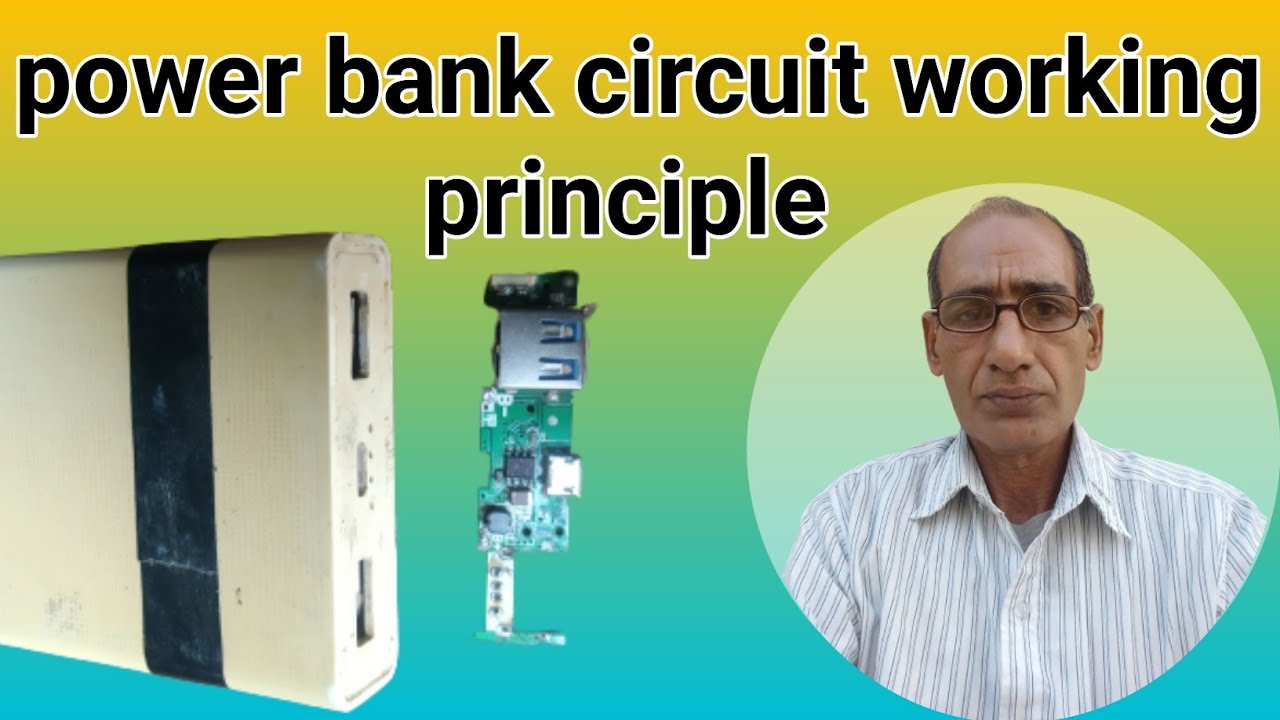 power bank circuit working principle power bank circuit diagram YouTube