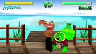 3Lamestudio Reupload Moana Vs Hulk