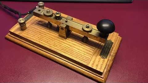 RMS Titanic Replica Straight Key