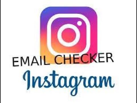 Chceck Instagram Email Address