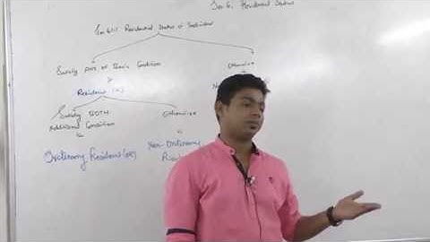Lecture 11: Income Tax_Residential Status_By CA Ram Patil (CA,CS,CMA)