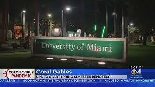 Full UM To Start Spring Semester Remotely Update