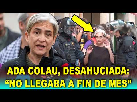Ada Colau, DESAHUCIADA de su piso: “No llego a fin de mes” | Aldo Comas DESMONTA la acampada de Sol