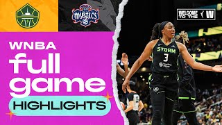 Washington Mystics vs. Seattle Storm | FULL GAME HIGHLIGHTS | May 25, 2024