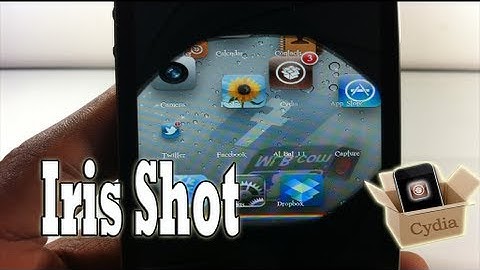 Iris Shot (Cydia Tweak) - Camera Iris Shutter For Screenshot Animation