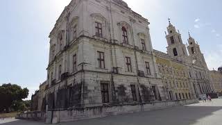 The National Palace of Mafra and Jardim do Cerco in Portugal