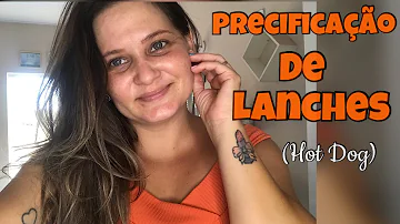 Como calcular preço de cachorro quente?