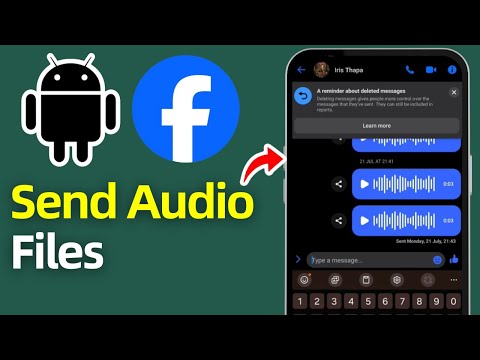 How To Send Audio Files and Music Files on Facebook