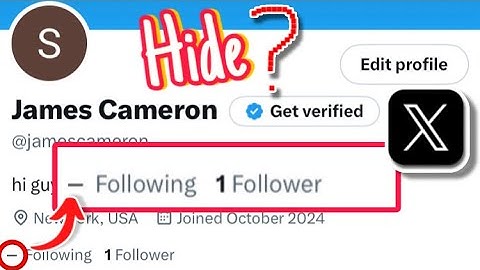 How to Hide Following List on X Twitter | Hide Following List in X Twitter App