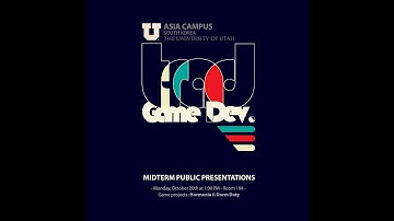 Traditional game development - Student presentation