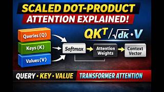 Scaled Dot-Product Attention Explained: How Transformers Use Queries, Keys, and Values