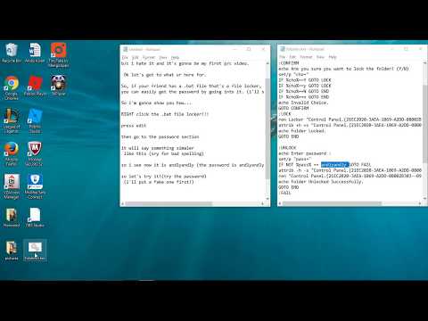 How to find a file locker password with it's coding!