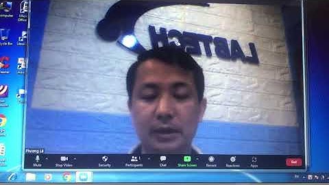 Làm sao để lật đảo hình ảnh video trong Zoom ???