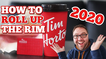 HOW TO ROLL UP THE RIM AT TIM HORTONS ON YOUR APP - 2020