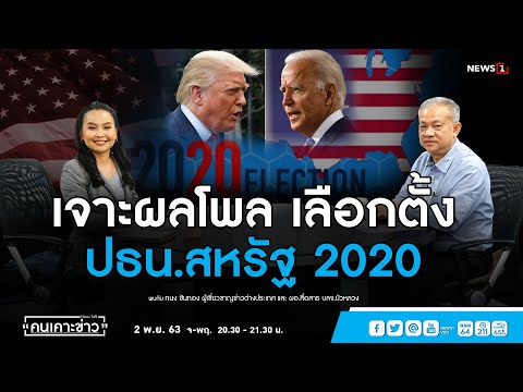 เจาะผลเลือกตั้งปธน.สหรัฐ2020 : ประชาชนเคาะข่าว 021163