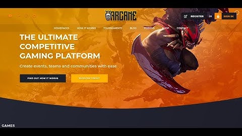 Arcane - The Gaming Community Theme | Gaming Website WordPress Theme