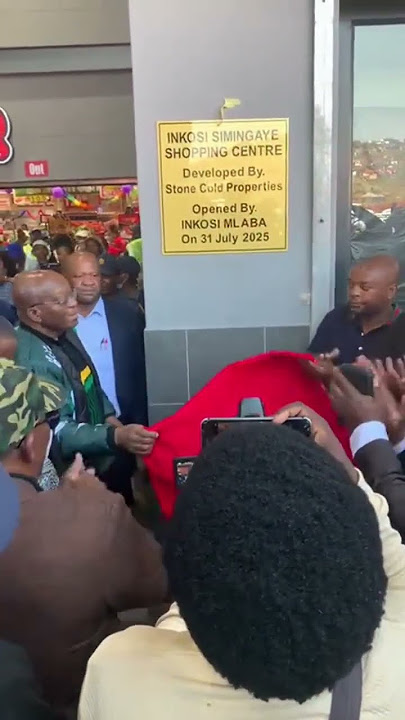 Nxamalala officially opened the kwaXimba shopping centre #shortvideo #shorts #news #music #mk