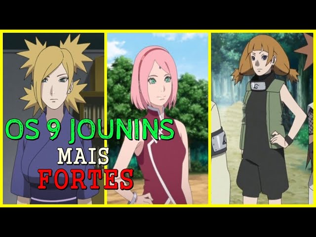 BORUTO: OS 7 JOUNINS MAIS FORTES DA ATUALIDADE 