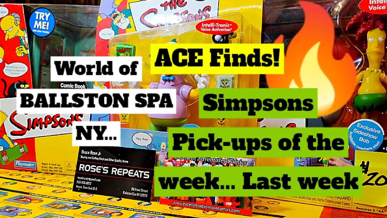 ACE Finds! WOS Simpsons Pick-ups of last week!