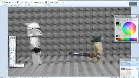 Tutorial On How To Make A Quick Lightsaber Effect On Paint.NET