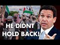 Ron desantis rips hamas sympathizers says palestine doesnt exist