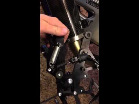 2015 Yamaha R1M Driven Rearsets