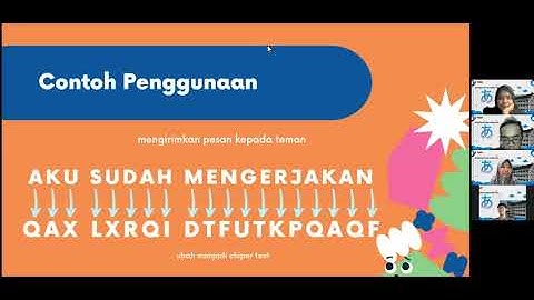 Video Metode Chiper Subtitution