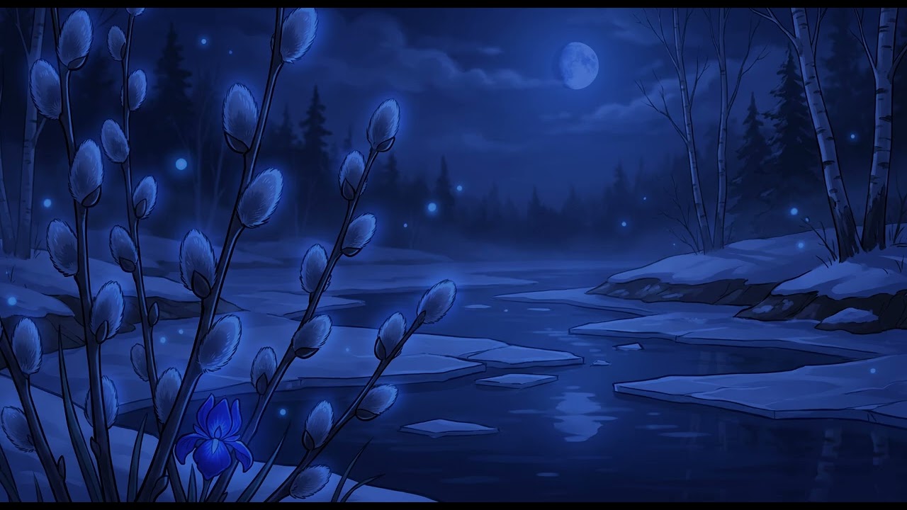 the ice is letting go. so can you. rest now.