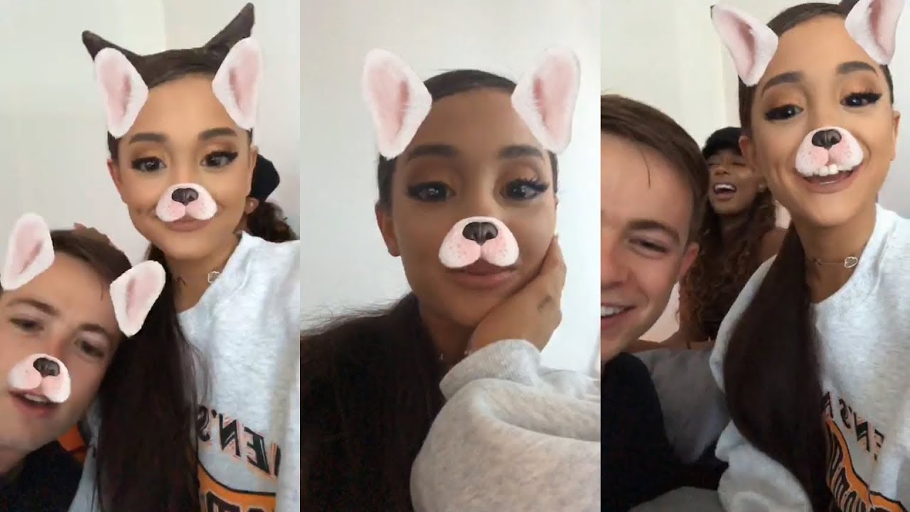 [1/2]Ariana Grande | Instagram Live Stream | 26 June 2018 [ HAPPY ...