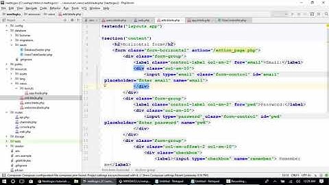 Laravel Tutorial Series Part 2 - How to insert records into the database