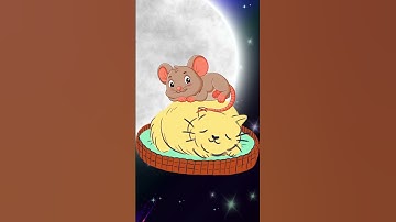 Thumbnail of 🌙 🐱🐭Baby Sleep Music,  Sweet & Simple English Lullaby for Kids 🌙🐱🐭 #lullaby