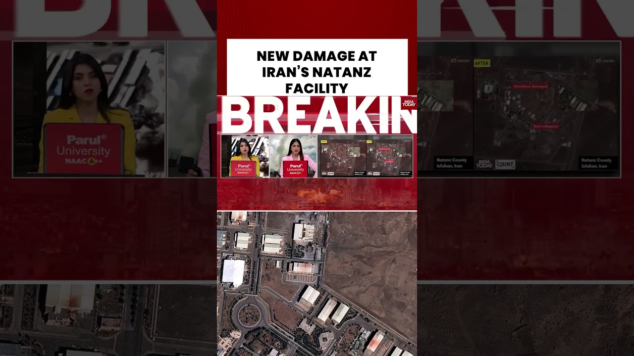 International Atomic Energy Agency Confirms Damage at Iran’s Natanz Nuclear Plant 