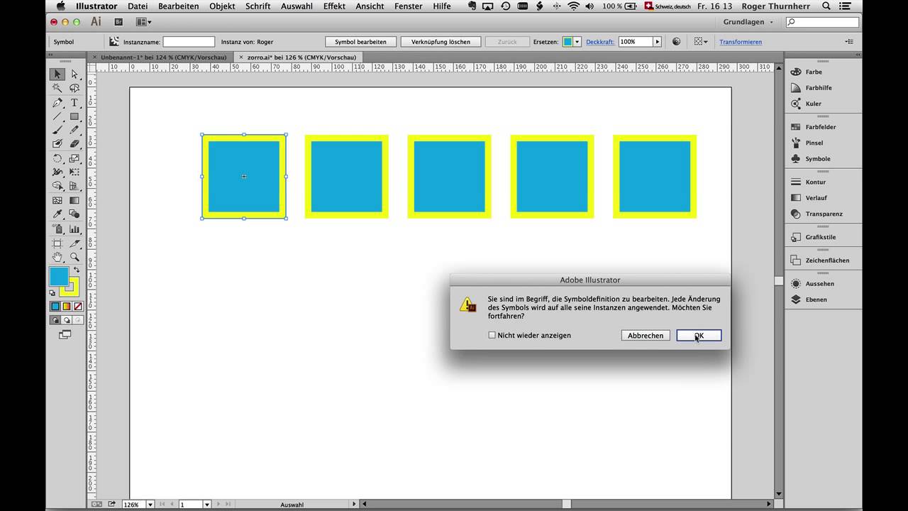 Adobe Illustrator Cc Objekte Als Symbol Kopieren C2p Youtube