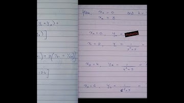 CSIR NET PHYSICAL SCIENCE DECEMBER 2015 (A) Q. 49 - MATHEMATICAL PHYSICS.... Simpson