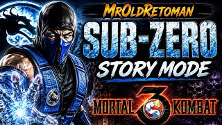Sub-Zero MK3 Story Mode Gameplay | Ultimate Mortal Kombat 3 Retro Arcade Classic #mortalkombat