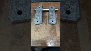 Late night transformation of some custom 1911 grips