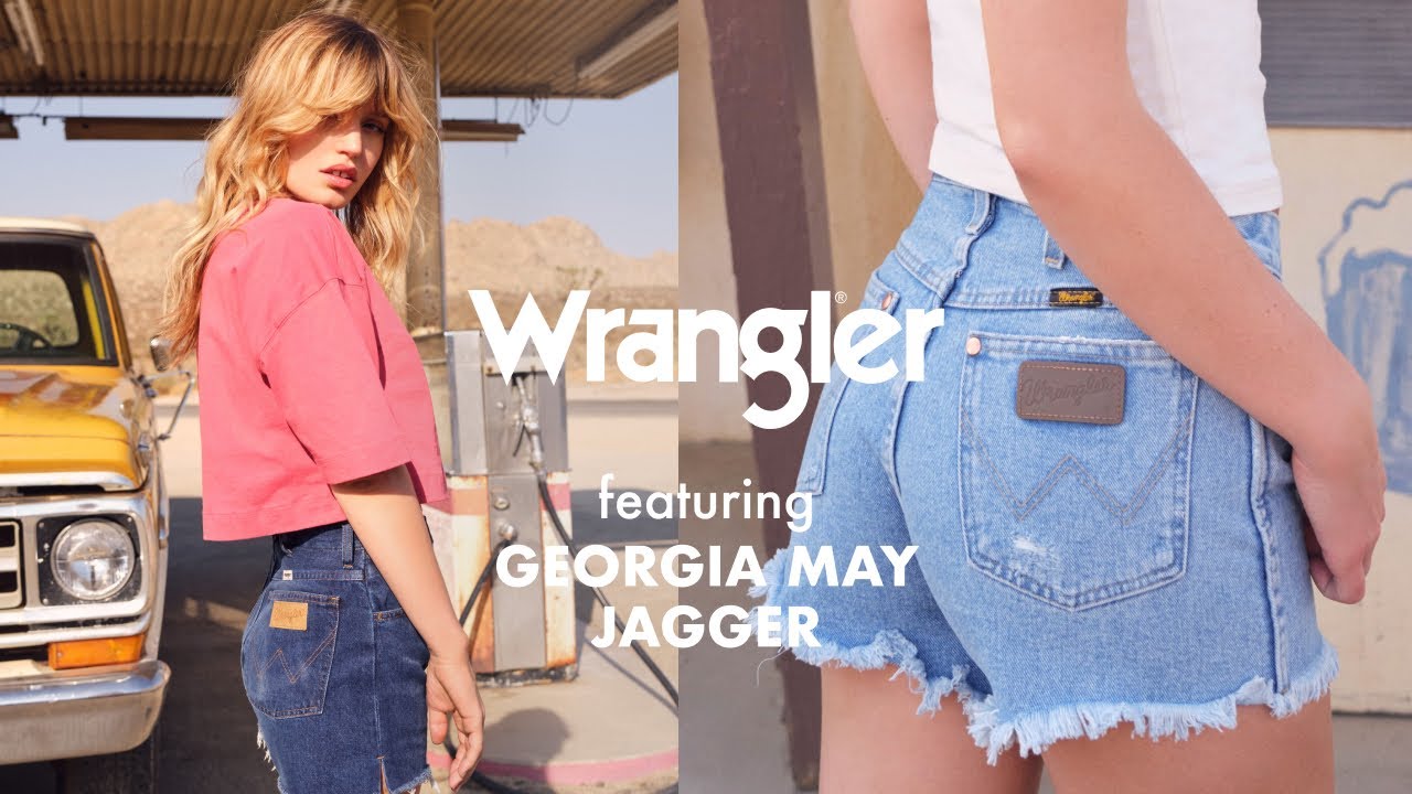 Wrangler | Shorts Story Featuring Georgia May Jagger - YouTube