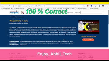 Programming in Java Solution | Week-3 Programming Assignment Q4 Solution | NPTEL Jul-Dec 2020