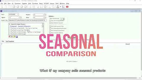 Profit & Loss Statement - SQL Accounting Software