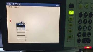 How to Reset error code C440,C430 ,c420,c410 Toshiba eStudio 255,256,257, 305, 306 457,  reset...