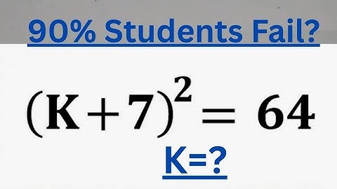 A Nice Algebra Math Simplification | Find the value of K | Olympiad 