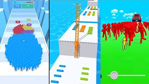 ScaleMan | Color Crowd All levels Android IOS Gameplay | Walkthrough