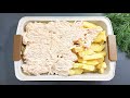 Выкладываю сверху картошки и в духовку! Простой и вкусный УЖИН!