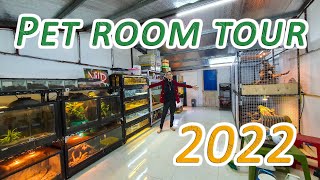 Pet room tour 2022 - cùng tham quan sở thú mini của mình | WILDVN TV