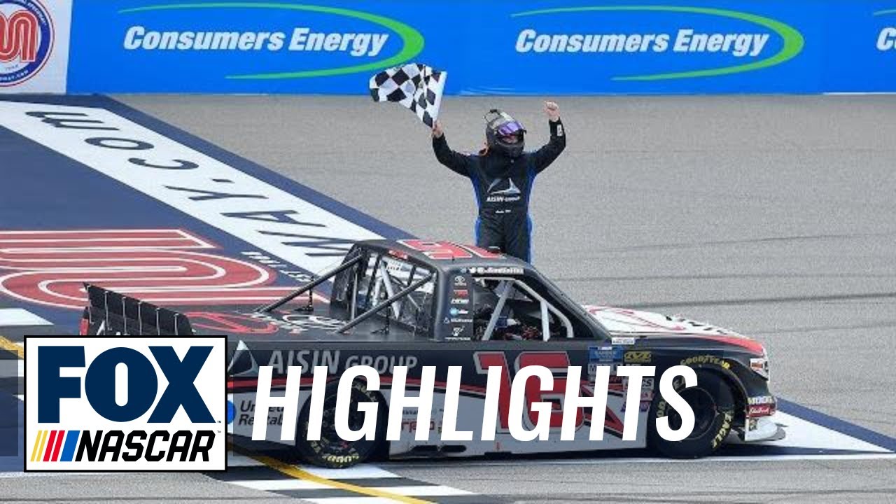 FINAL LAPS: Austin Hill holds off late charge, wins regular-season finale | NASCAR on FOX HIGHLIGHTS