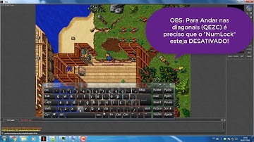 Como andar pelo "WASD" em qualquer versão do tibia